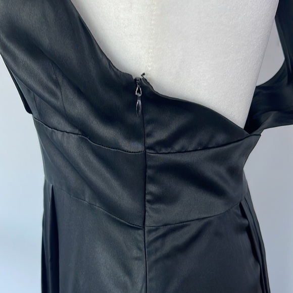 𝅺JASMINE Di Milo Black Silk Dress - Picture 7 of 7